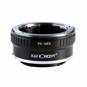 Переходное кольцо K&F PK-NEX (Объективы Pentax на фото камеры Sony E-mount)