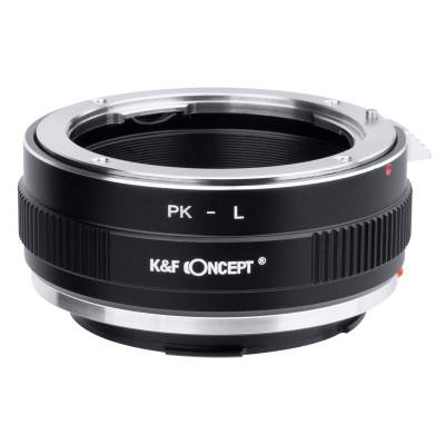 Переходное кольцо K&F Concept PK-L (Объективы Pentax K на камеры L mount)