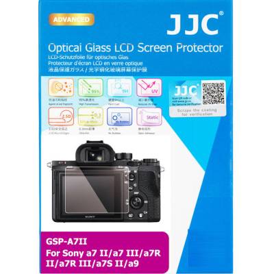 JJC защитный экран для Sony A7 II, A7R II, A7S II, A7R III, A7 III, A7R IV, A9, A9 II, A7C, ZV-1, FX3