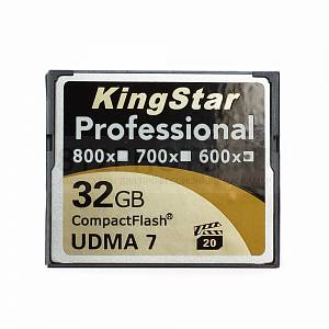 Карта памяти Compact Flash KingStar 32 Гб 600х
