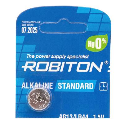 Батарейка Robiton LR44 (AG13