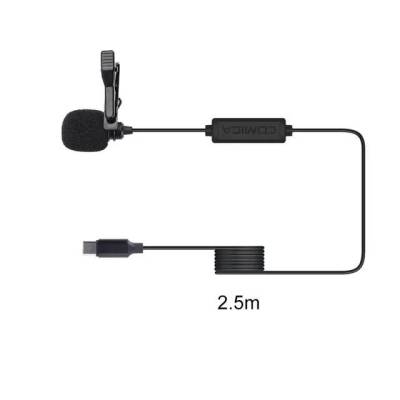 Петличный микрофон Comica CVM-V01SP(UC) 2.5m USB-C
