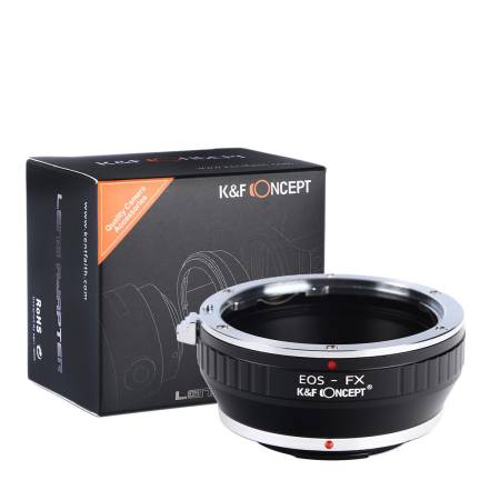 Переходное кольцо K&F EOS-FX (объективы Canon EOS на камеры Fujifilm FX)