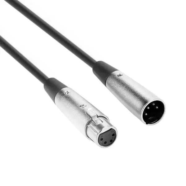 Кабель питания XLR cable 4-pin XLR female to male power cable