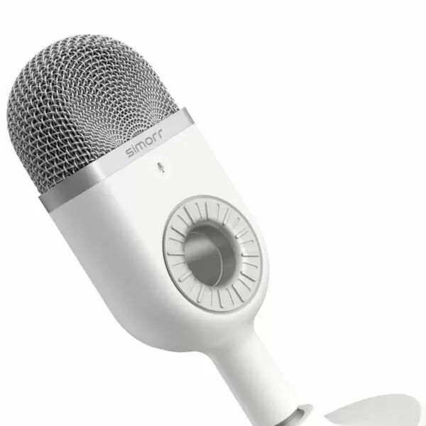 Настольный микрофон Simorr Wave U1 USB Condenser Microphone (White) 3492