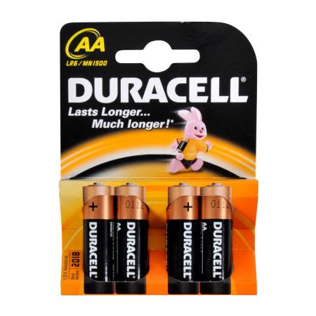 Батарейки Duracell AA  (4 шт.)