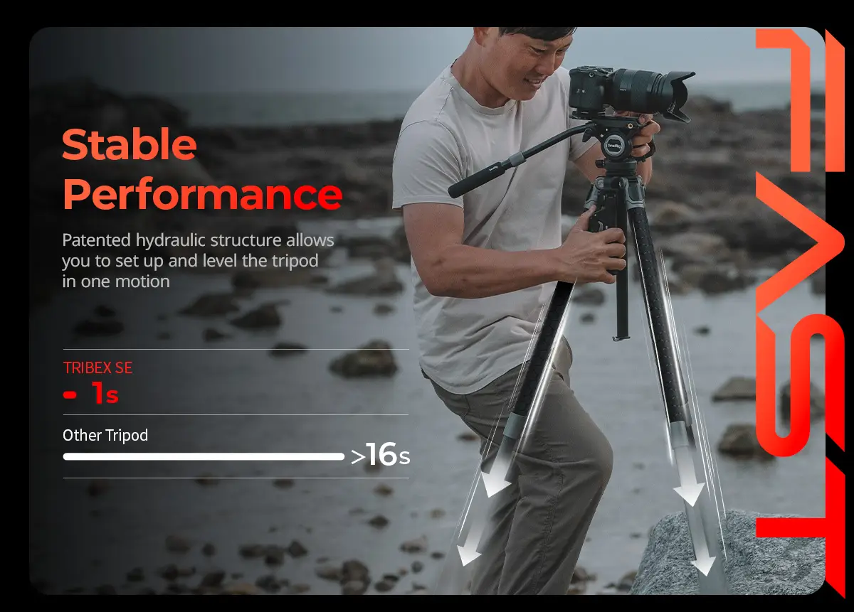 Штатив SmallRig x Potato Jet TRIBEX SE Hydraulic Tripod 5305