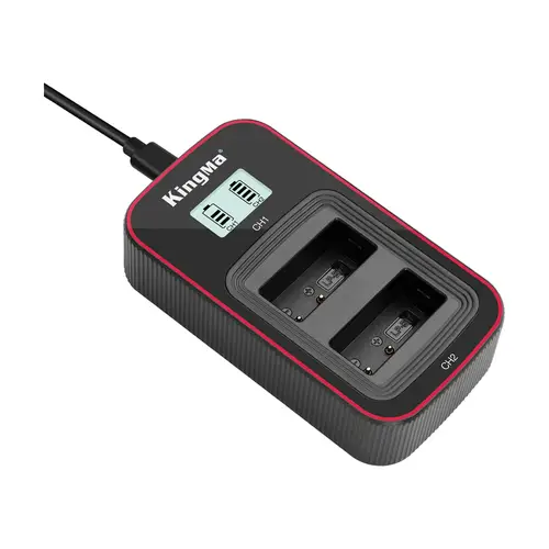 Зарядное устройство Kingma BM058-LPE17 на два аккумулятора Canon LP-E17