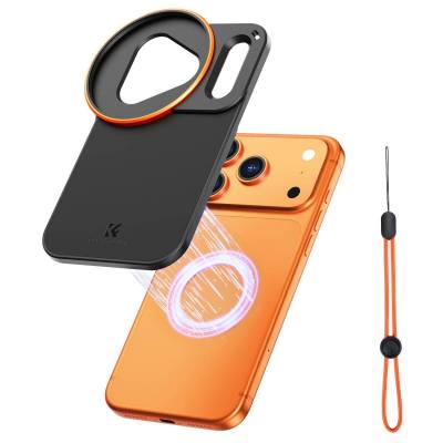 Чехол K&F для iPhone 17 Pro с креплением для фильтра 58 мм