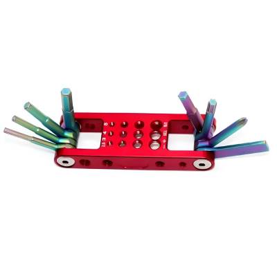 Набор ключей OneCine Multi-Tool красный