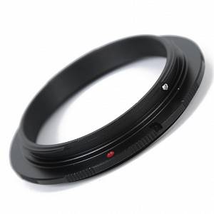 Реверсивное макро кольцо 49 мм для Nikon