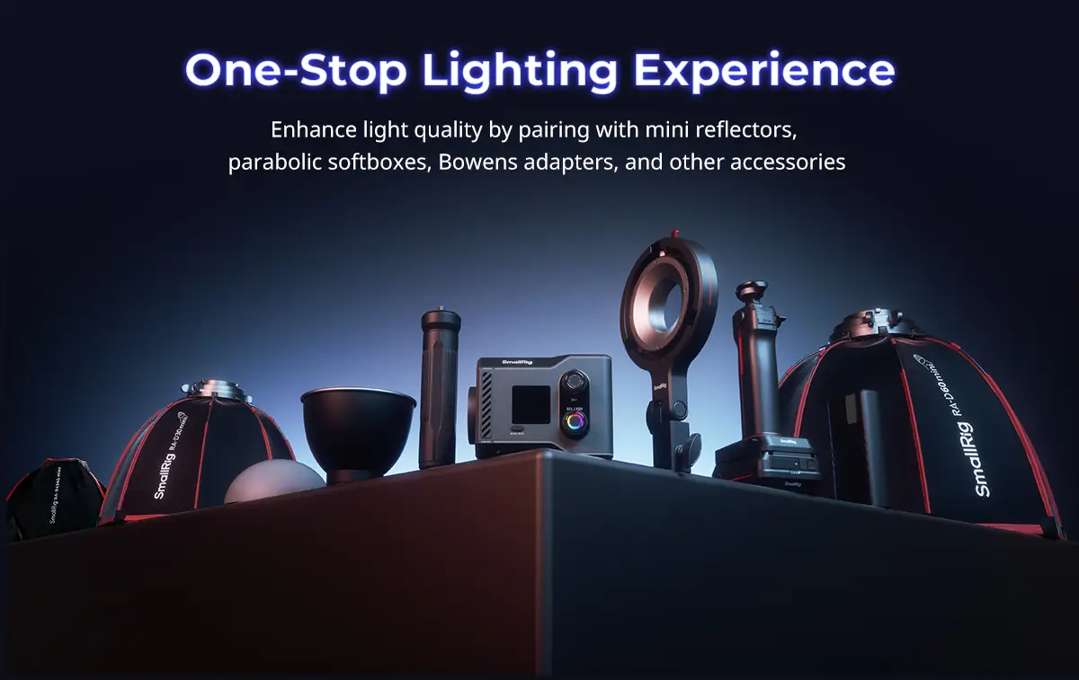 Свет SmallRig RC 60C RGB LED (with Powerbank Clamp Edition) 4810