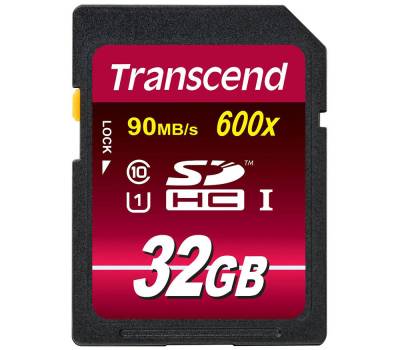 Карта памяти Transcend 32GB SD Class 10 Class 10 UHS-1 Ultimate