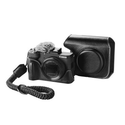 Кожаный чехол SmallRig для Canon PowerShot V1 (Черный) 5386