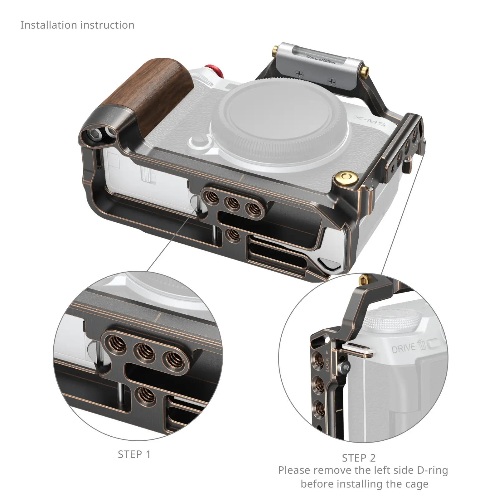 TANAX CHIGEE Front&Back Camera Set 未開封 Клетка SmallRig Retro для Fujifilm X-M5 4892 | Купить в магазине