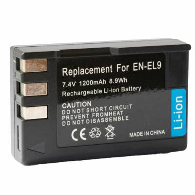Аккумулятор EN-EL9a для Nikon D5000 D3000 D60 D40 D40x D3X