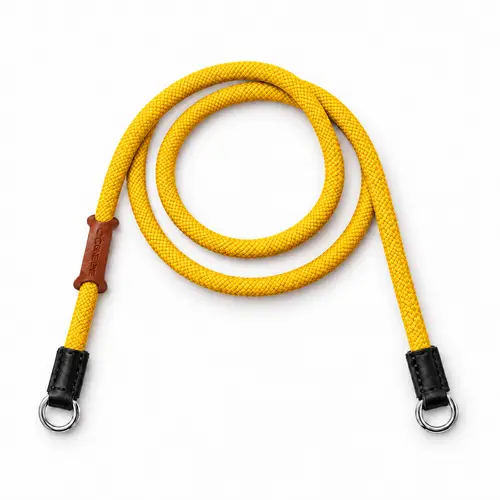 Ремень для камеры OneCine Cord 126, круглый плетёный, длина 126 см, диаметр 10 мм, жёлтый, OC0007