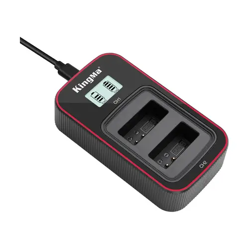 Зарядное устройство Kingma BM058-LPE12 на два аккумулятора Canon LP-E12