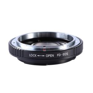 Переходное кольцо K&F FD-EOS с линзой (Объективы Canon FD на фото камеры Canon)