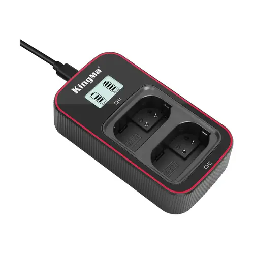 Зарядное устройство Kingma BM058-BLK22 на два аккумулятора Panasonic DMW-BLK22