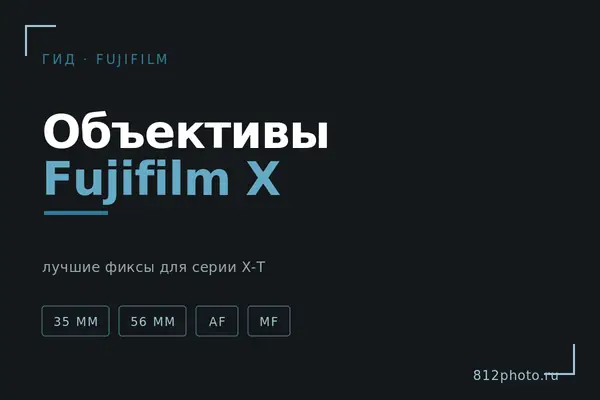 Объективы для Fujifilm X: лучшие фиксы для серии X-T