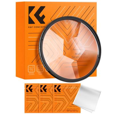 Фильтр K&F concept калейдоскоп prism Central Hexagonal Шестиугольный 82 мм