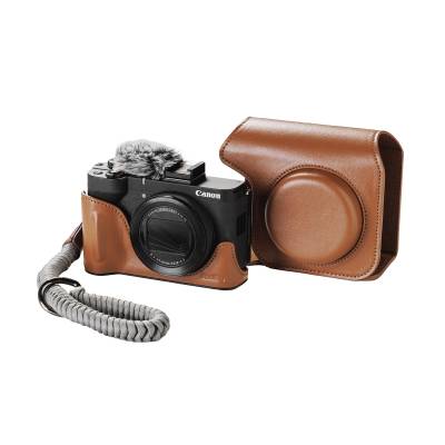 Кожаный чехол SmallRig для Canon PowerShot V1 (Коричневый) 5385