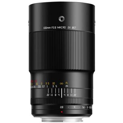 Объектив TTartisan 100 мм F2.8 macro 2X Full Frame для Canon EOS EF Объектив TTartisan 100 мм F2.8 macro 2X Full Frame для Canon EOS EF