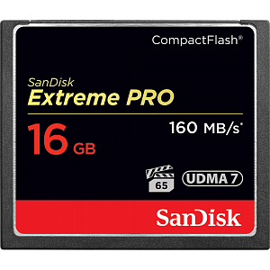 Карта памяти CompactFlash Sandisk Extreme Pro 16Gb 160 МБ/с