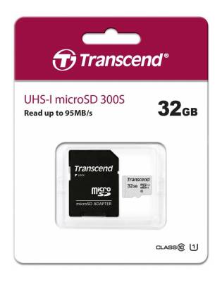 Карта памяти Transcend 32GB MicroSDHC Class 10 UHS-1 U1