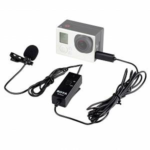 Петличный микрофон BOYA BY-GM10 для GoPro HERO4, 3+, 3