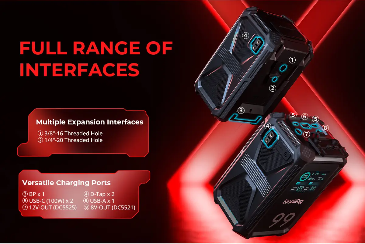 Аккумулятор Smallrig X-Touch Smart Triple-Proof V-Mount Battery X99 4984