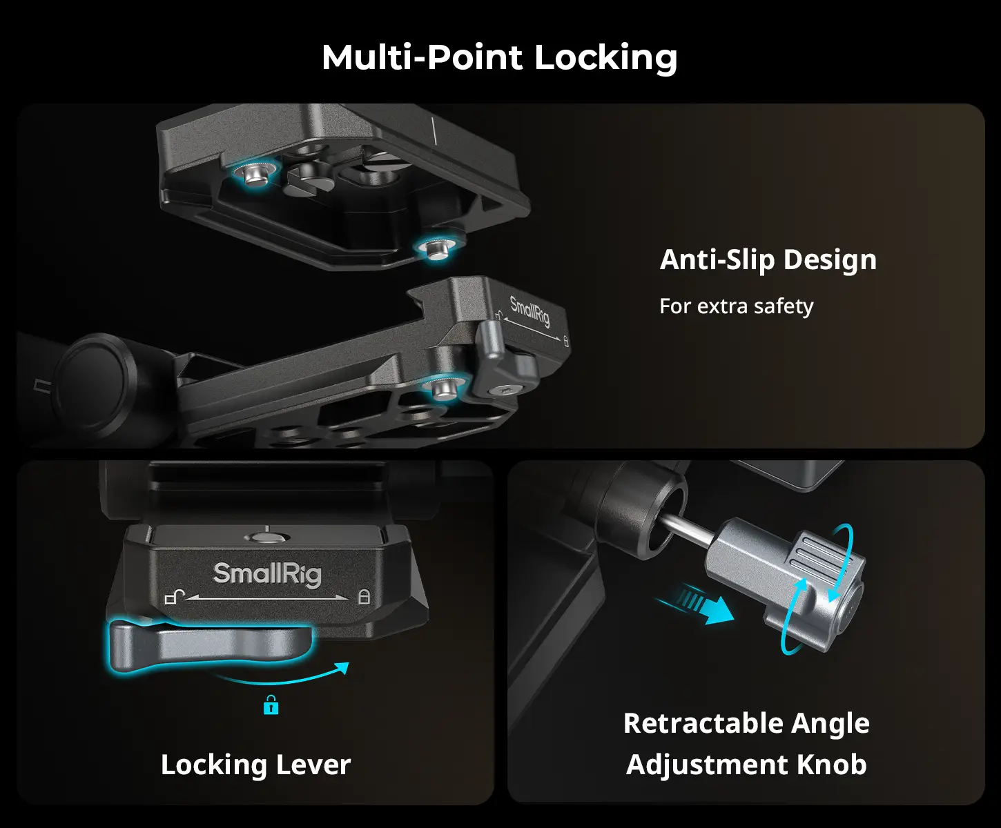 Адаптер SmallRig NP-F Battery Adapter Kit для беззеркальных камер 4696