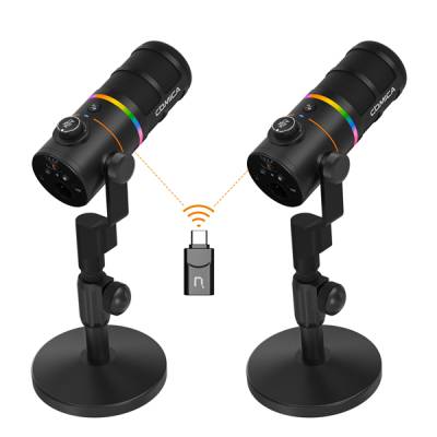 Настольный беспроводной микрофон Comica EJoy D10 PRO (D) COMBO