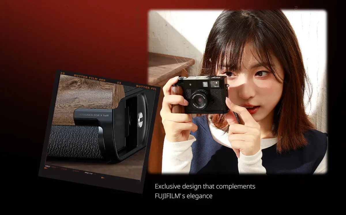 Кожаный чехол SmallRig Leather Kit для Fujifilm X half (Коричневый) 5218