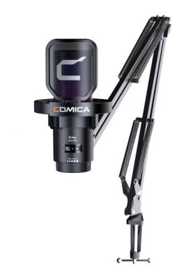Настольный беспроводной микрофон Comica EJoy Uni Pro (A) black