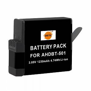 Аккумулятор DSTE AHDBT-501 для Gopro 5, 6, 7