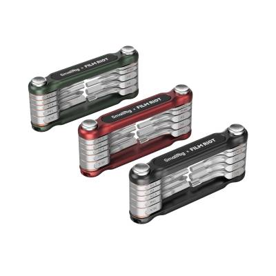 SmallRig x FILM RIOT 10-in-1 Folding Wrench Set with Multiple Angle Positioning (Red)