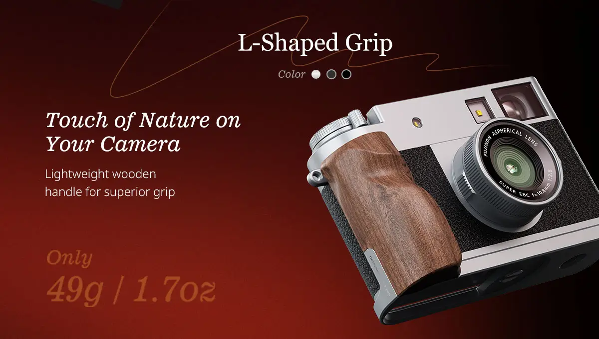 Кожаный чехол SmallRig Leather Kit для Fujifilm X half (Коричневый) 5218