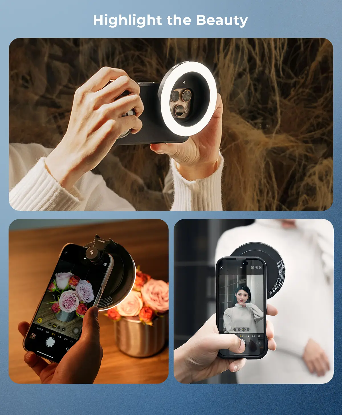 Универсальный адаптер для фильтра SmallRig 67 мм 5174