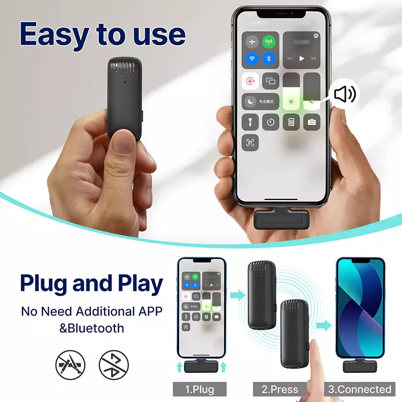 Радиосистема Ulanzi J12 Lightning для iPhone