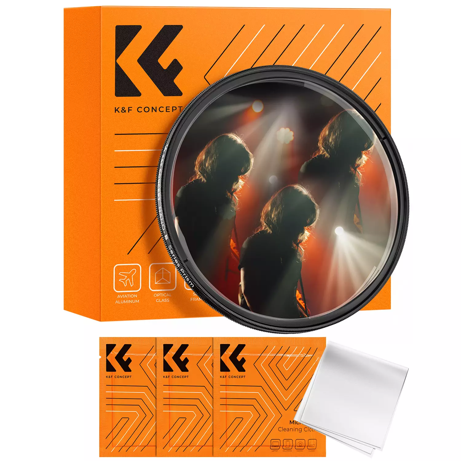 Фильтр-калейдоскоп призма K&F Concept — множит изображение