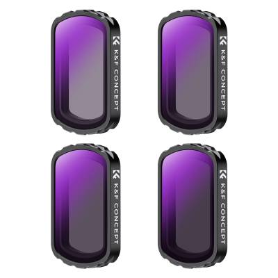 Набор фильтров K&F для DJI OSMO Pocket 3 ND4, ND8, ND16, ND32