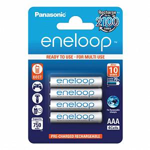 Аккумуляторы Panasonic Eneloop AAA