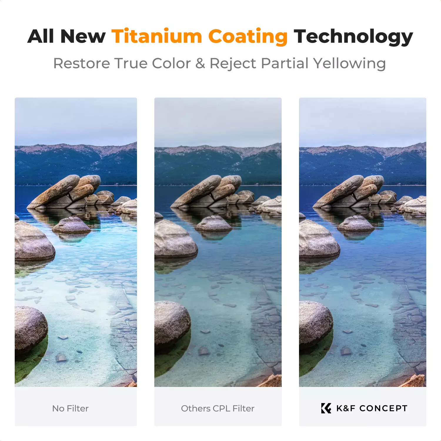 Фильтр K&F True Color Nano X CPL поляризационный Ultra-Low Reflectivity 43 мм