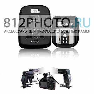 Синхрокабель Pixel PF-802 для использования с 3 вспышками Nikon