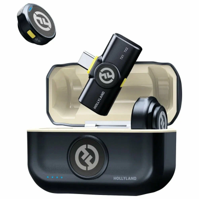 Радиосистема Hollyland Lark M2 для телефона USB-C (Duo,Shine Charcoal)