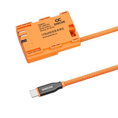 Кабель питания OneCine USB C PD на LP-E6 PRO для камер Canon EOS R, R5, R6, R6 II, R7