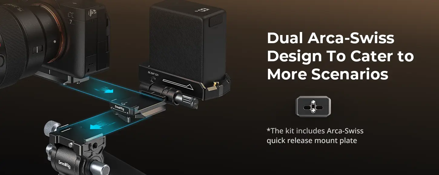 Адаптер SmallRig NP-F Battery Adapter Kit для беззеркальных камер 4696