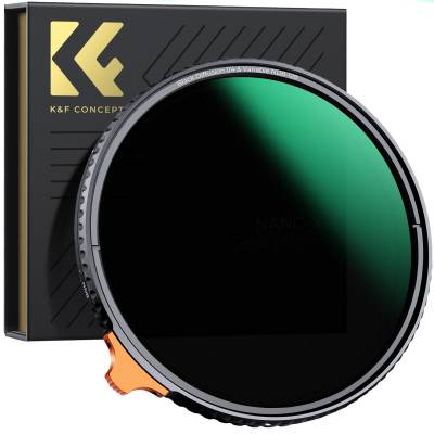Фильтр K&F Nano X Black Mist 1/4 + Variable NDX ND8-ND128
